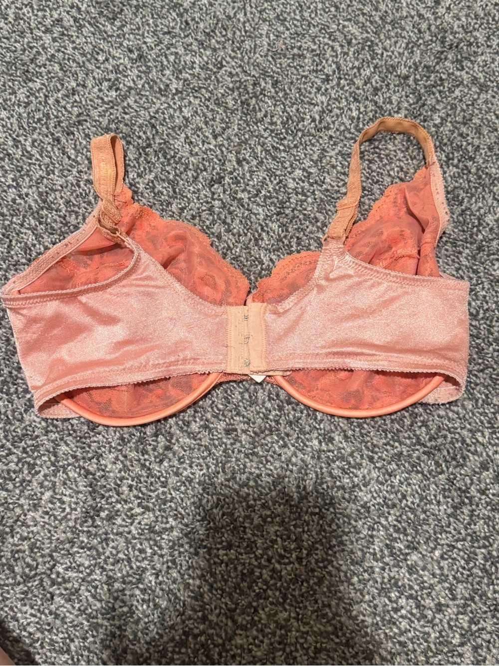 Lace Underwire Bra in Coral Orange - Victoria’s Secret - Picture 2 of 3